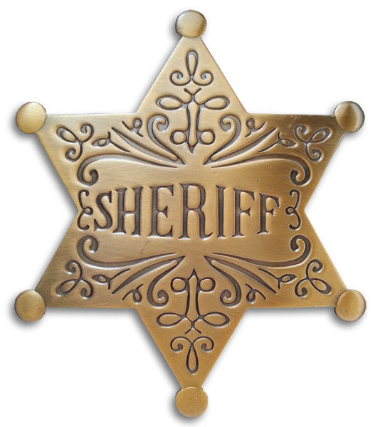 Sheriff Star Filigree