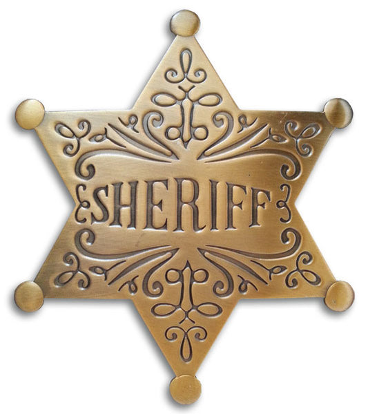 Sheriff Star Filigree