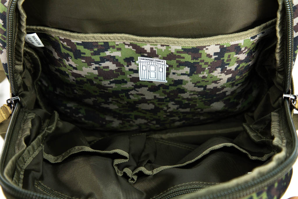 CHECKPOINT CHARLIE TM Green Digital Camouflage Backpack Regularly $60. Introductory Sale Price! $49.77